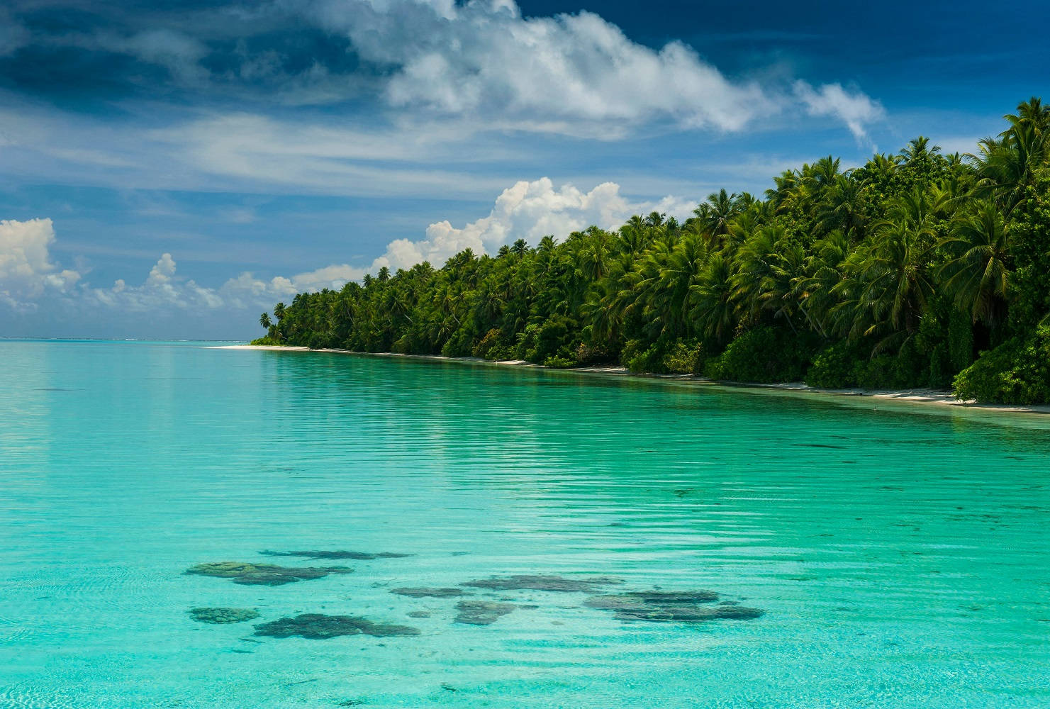 Micronesia Green Sea Water