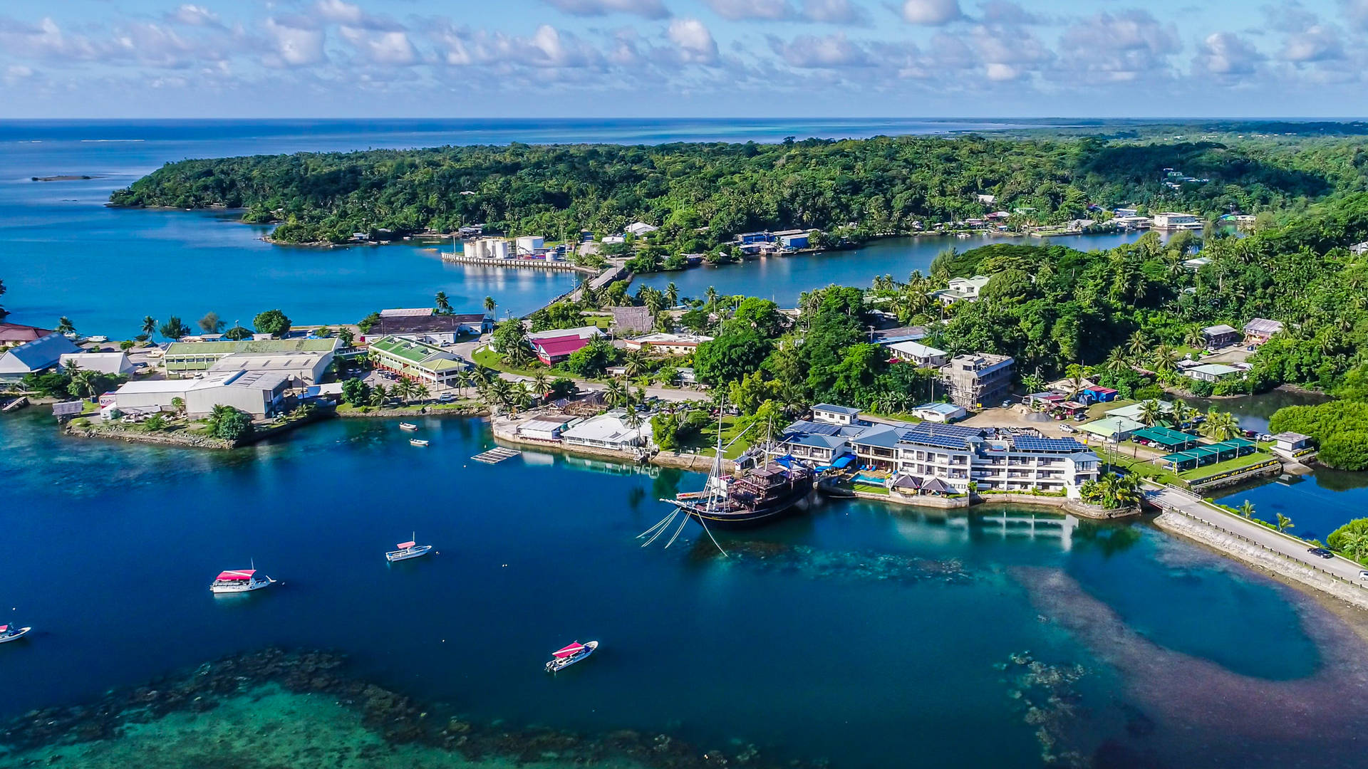 Micronesia Resort Boats