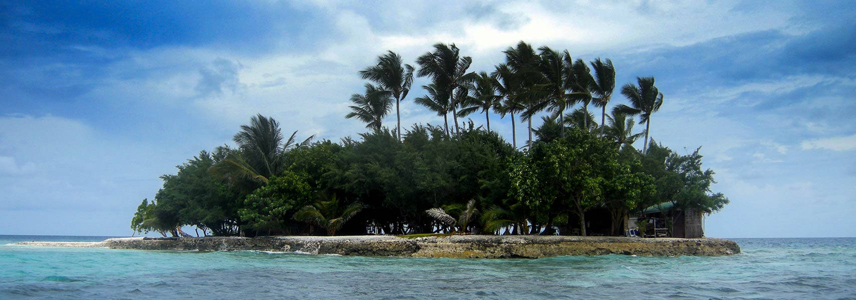 Micronesia Tiny Island With Trees