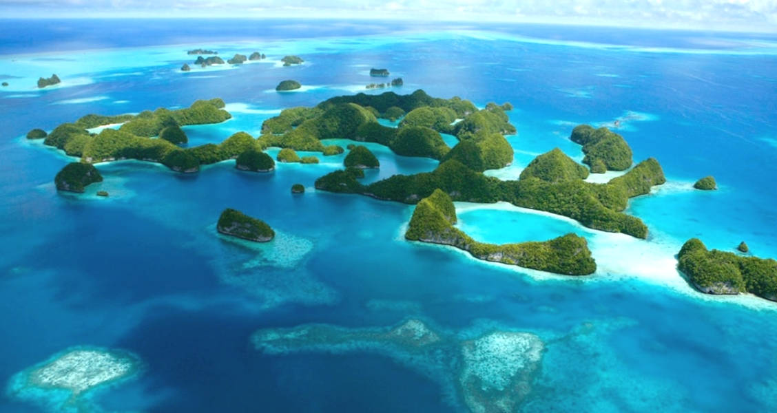 Micronesia Tiny Islets Background