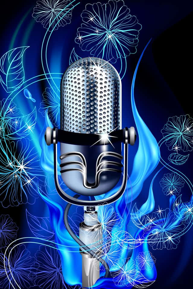 Microphone Digital Artwork