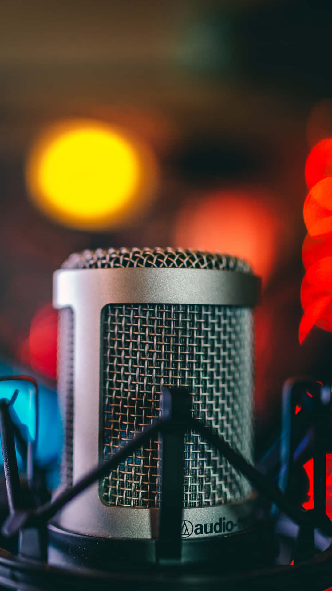 Microphone Studio Equipment Background