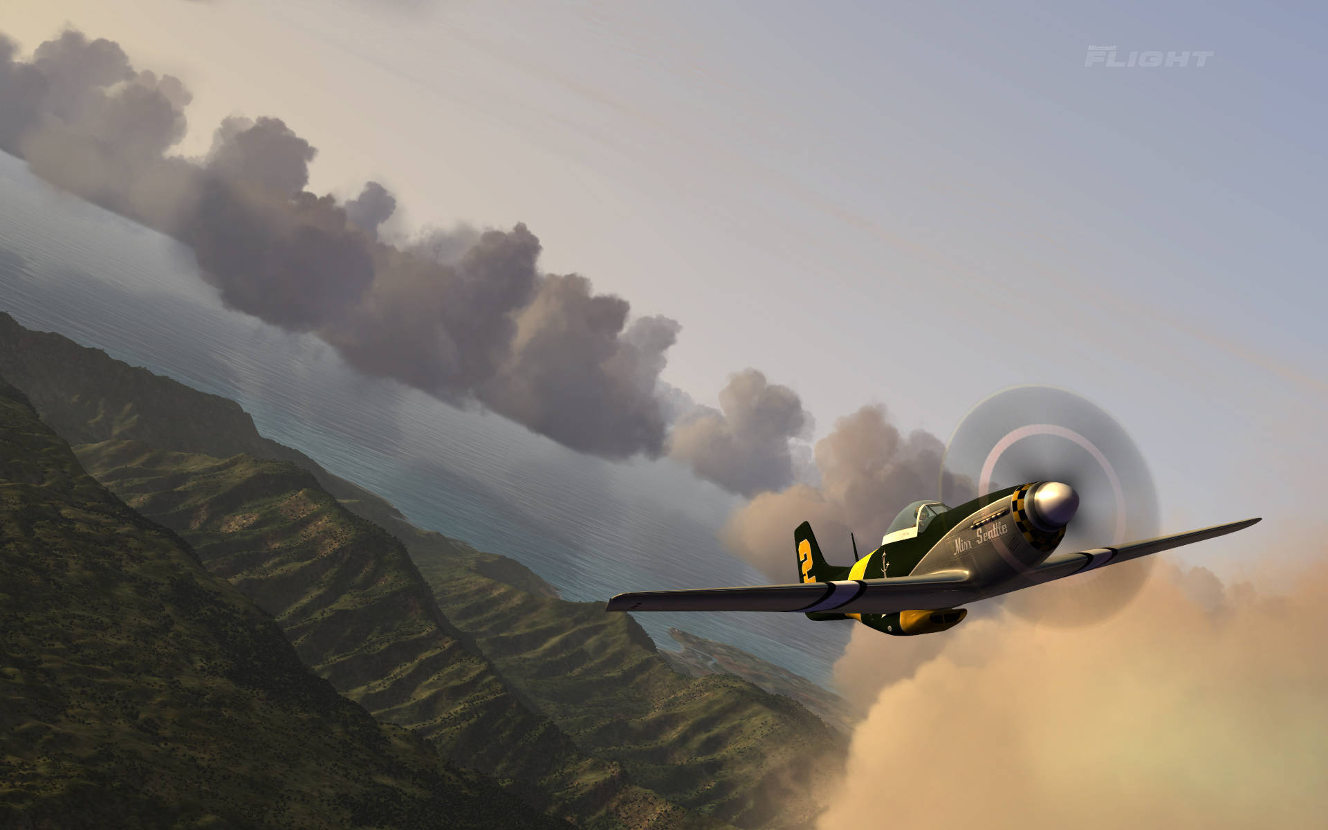 Microsoft Flight Simulator Supermarine Spitfire Background