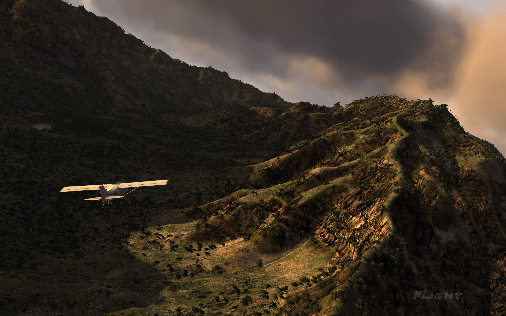 Microsoft Flight Simulator Terrains Background