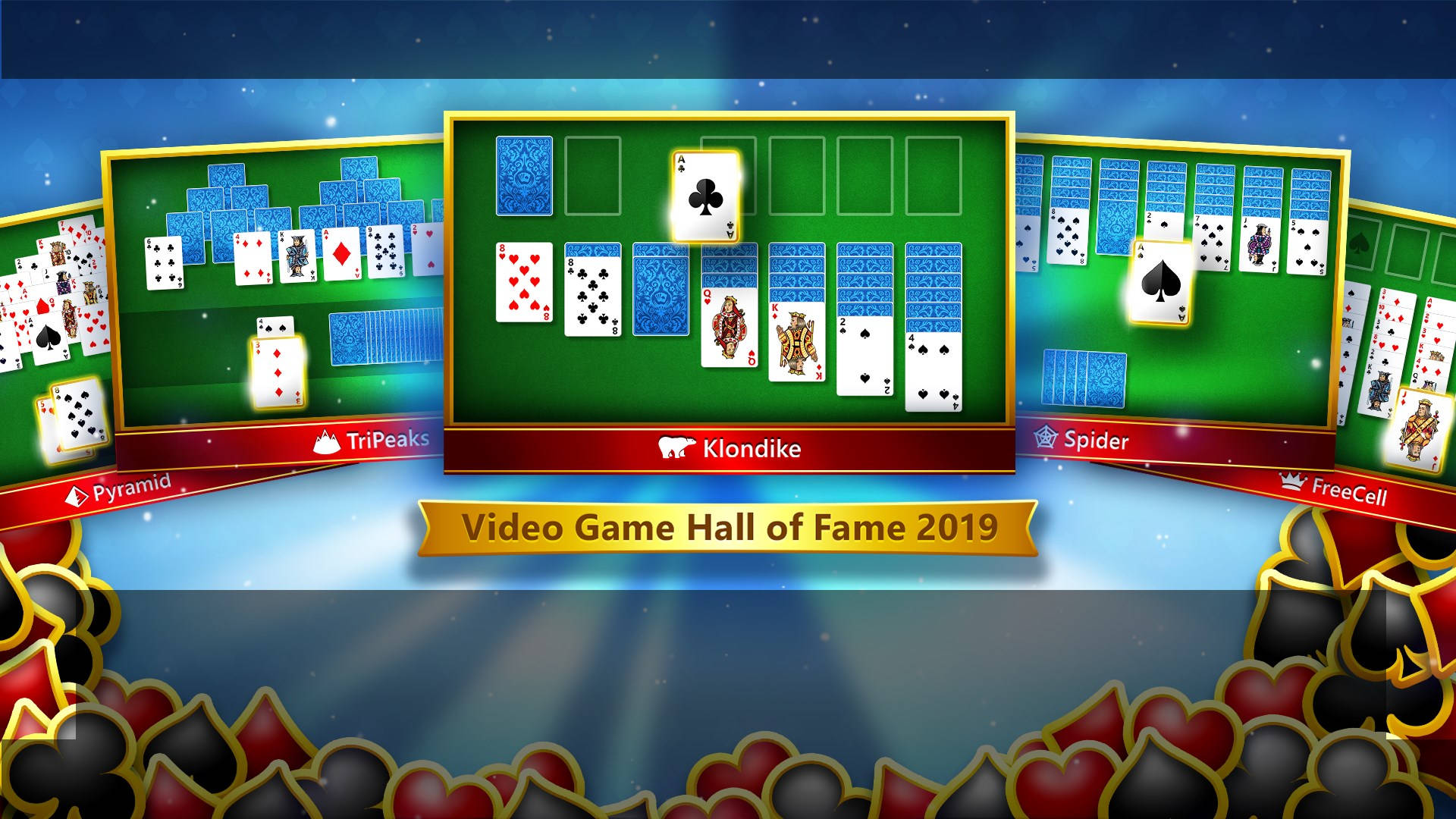 Microsoft Solitaire, 2019 Hall Of Fame Game Background