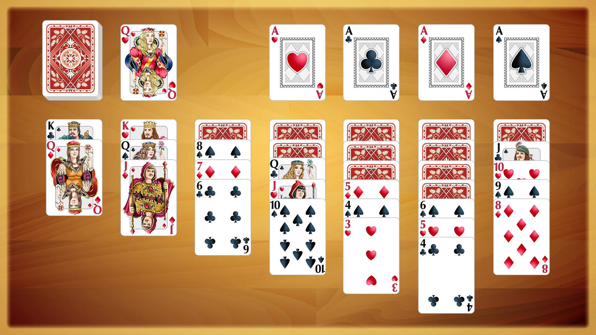 Microsoft Solitaire Best Game Card Background