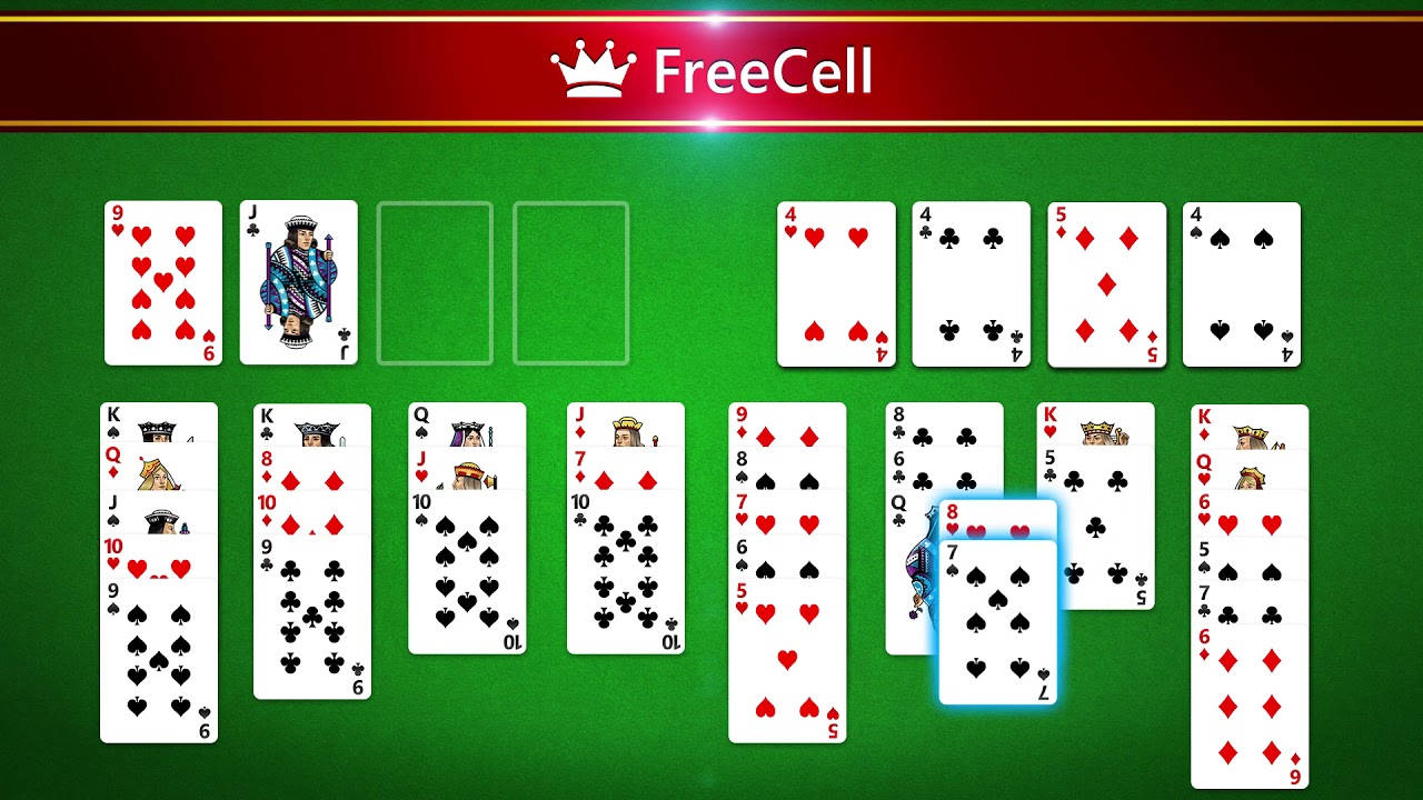 Microsoft Solitaire Free Cell Challenge Background