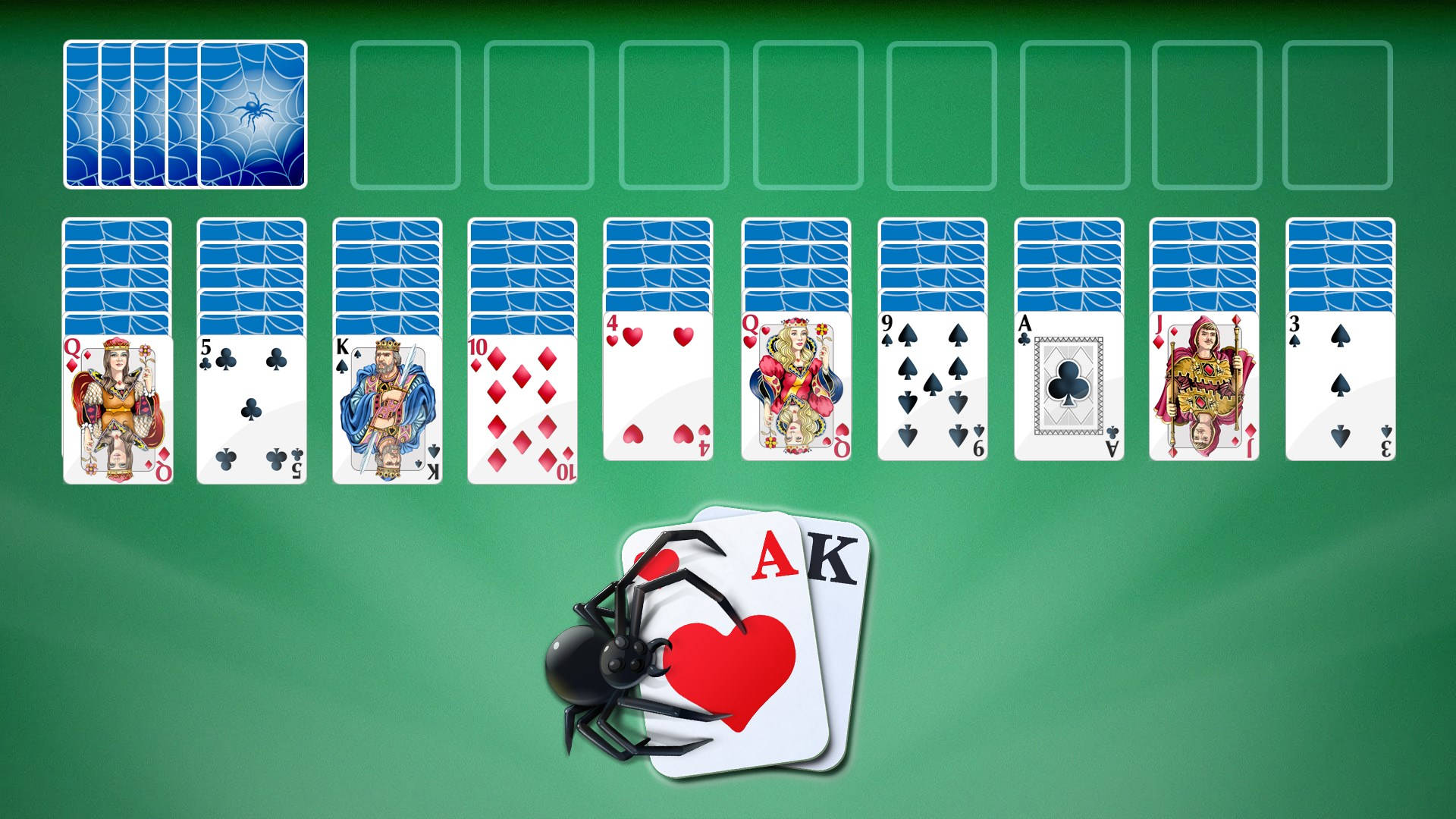 Microsoft Solitaire Get Spider Collection Background