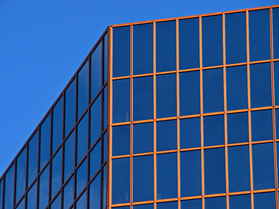 Microsoft Surface Blue Building Background