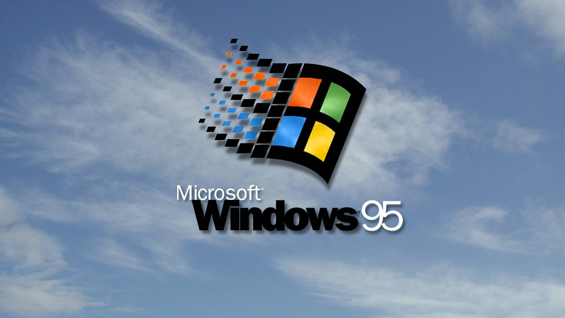 Microsoft Windows 95 Sky Background