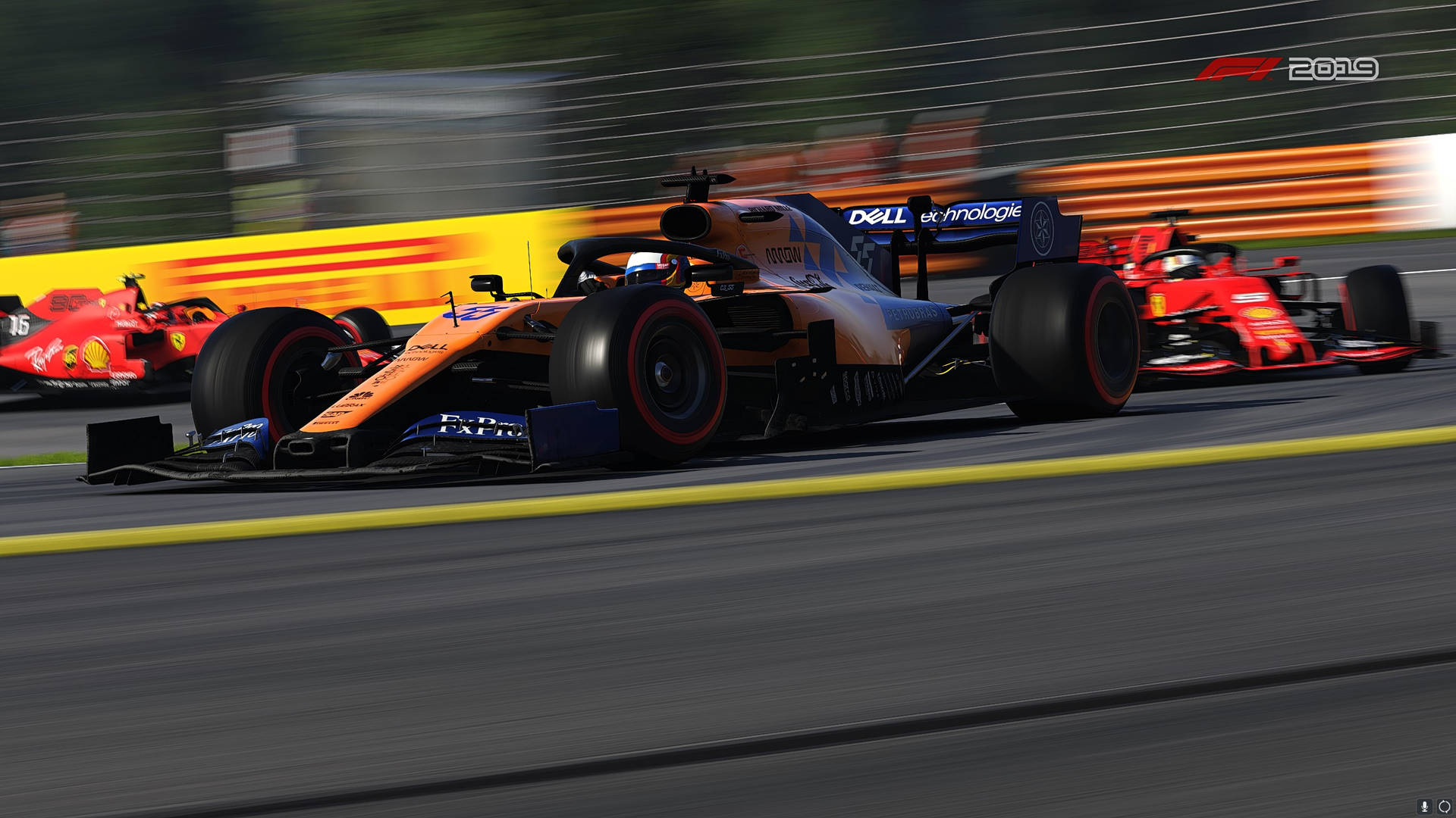 Mid-race In F1 2019 Background