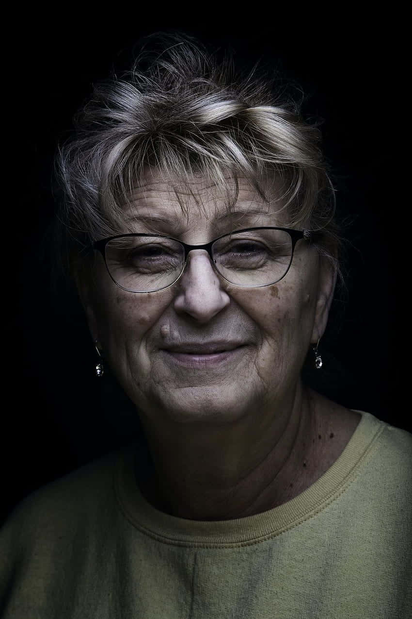 Middle Aged Woman Smiling Portrait