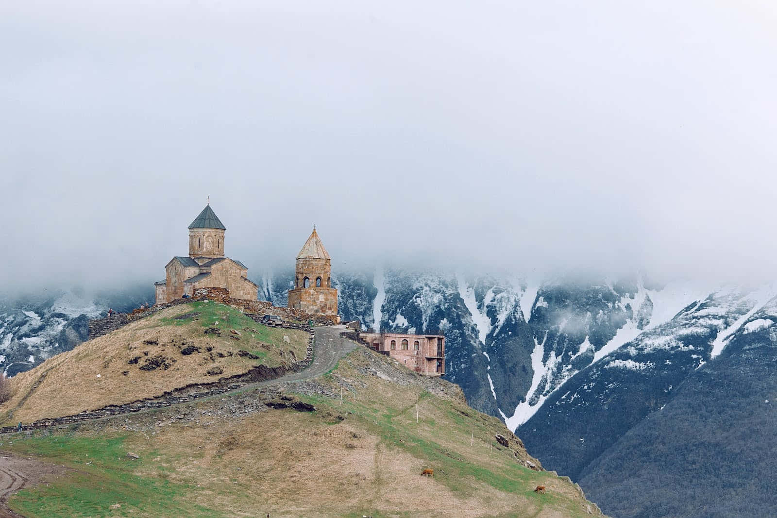 Middle Ages Orthodox Church Gergeti Trinity