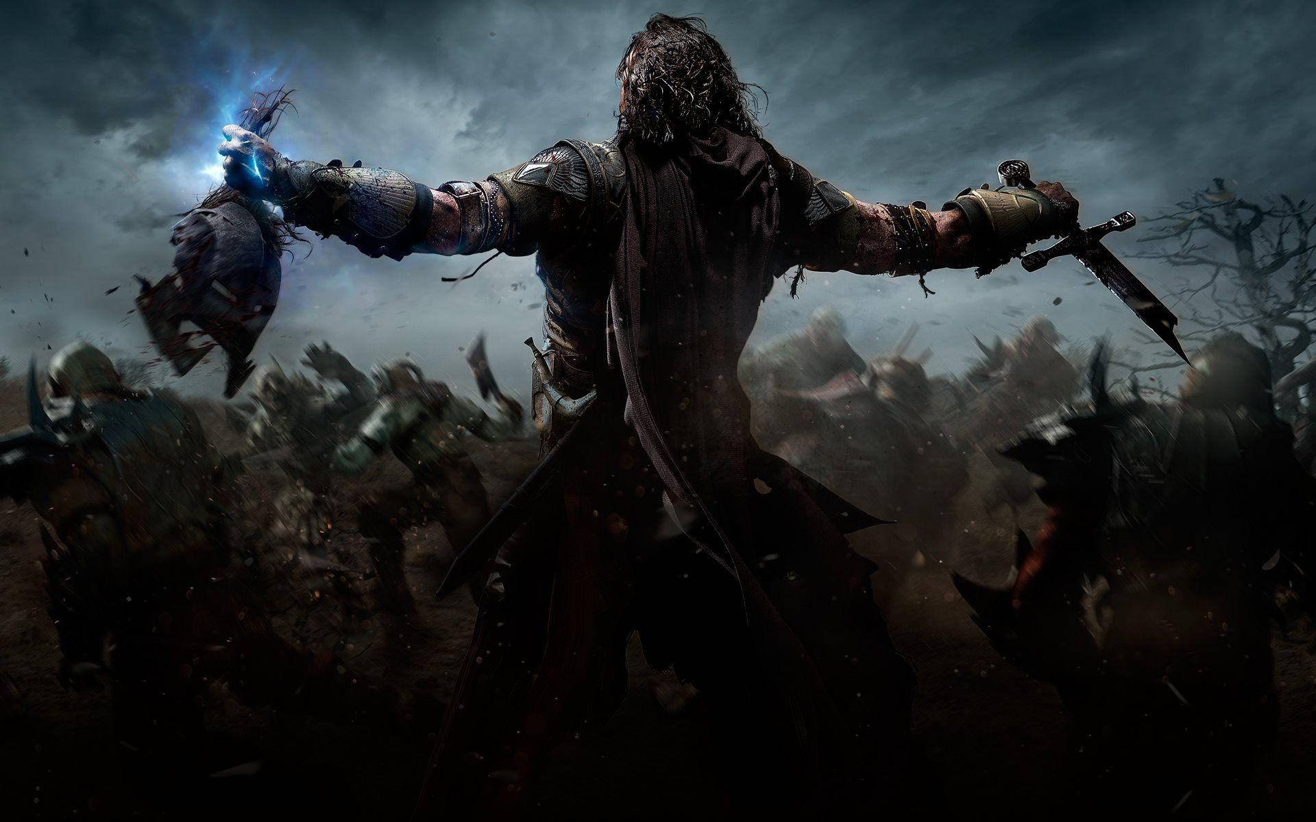 Middle Earth Shadow Of Mordor Talion Beheaded Background