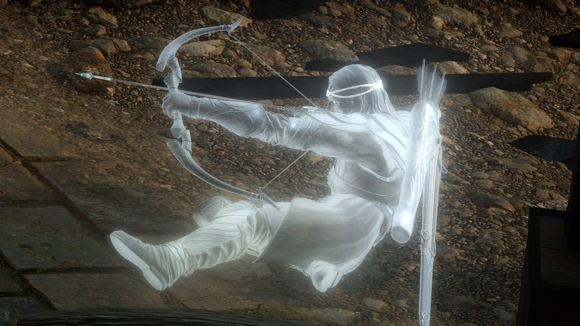 Middle Earth Shadow Of War Celebrimbor Bow And Arrow Background