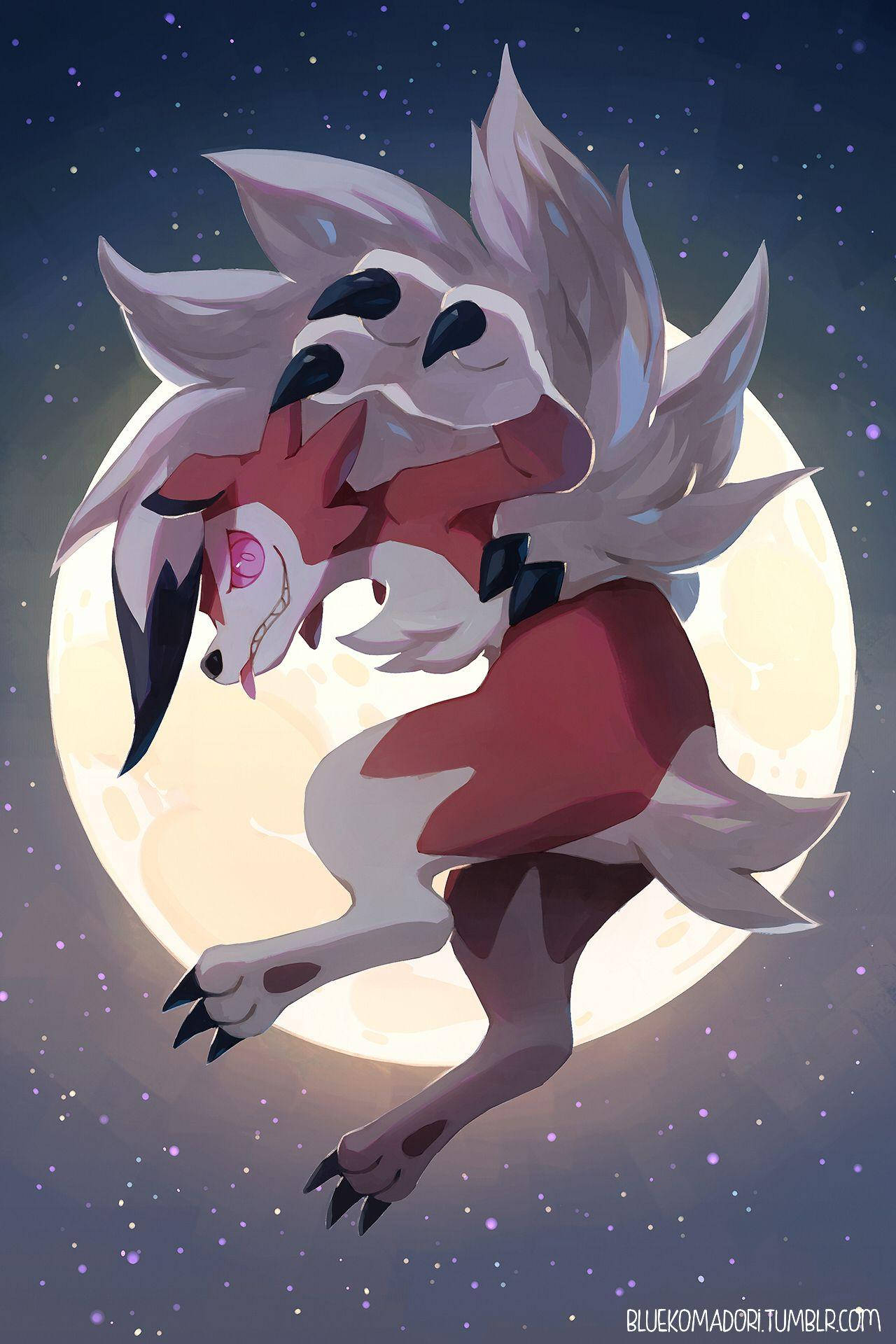 Midnight Lycanroc Hunt Moon