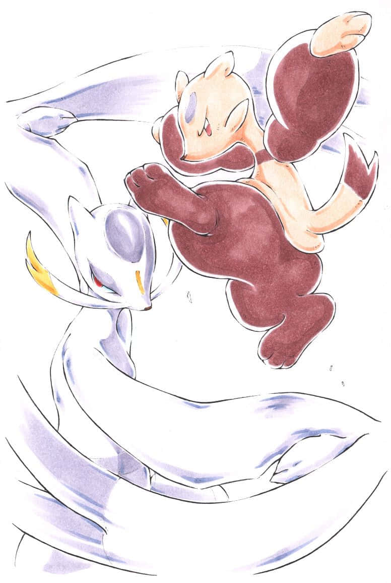 Mienshao And Mienfoo Background