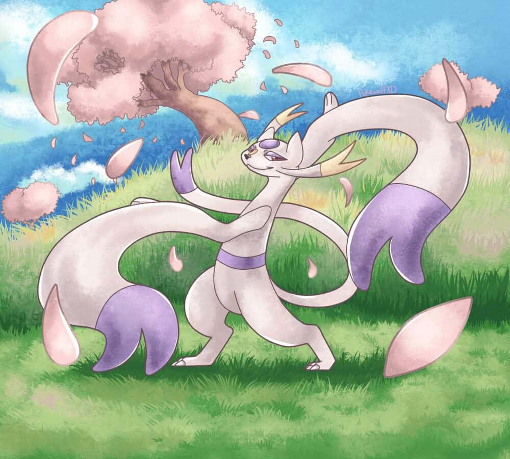 Mienshao Cherry Blossoms Background