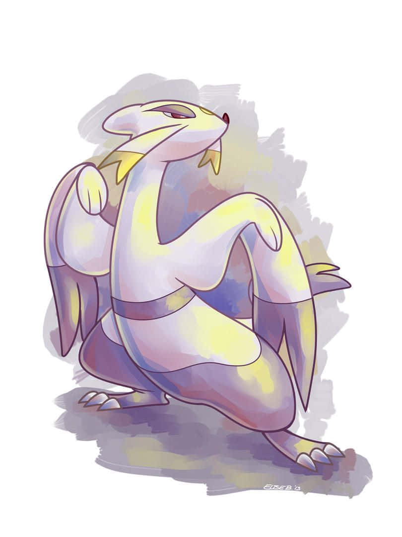 Mienshao In A Dynamic Martial Arts Pose Background