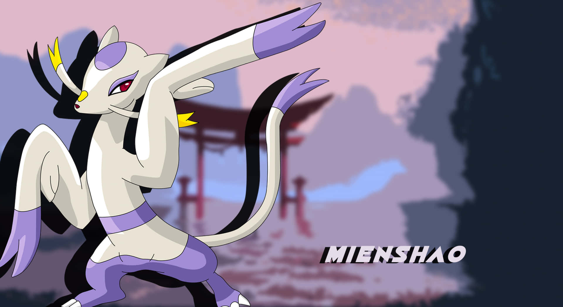Mienshao Ready To Fight Background