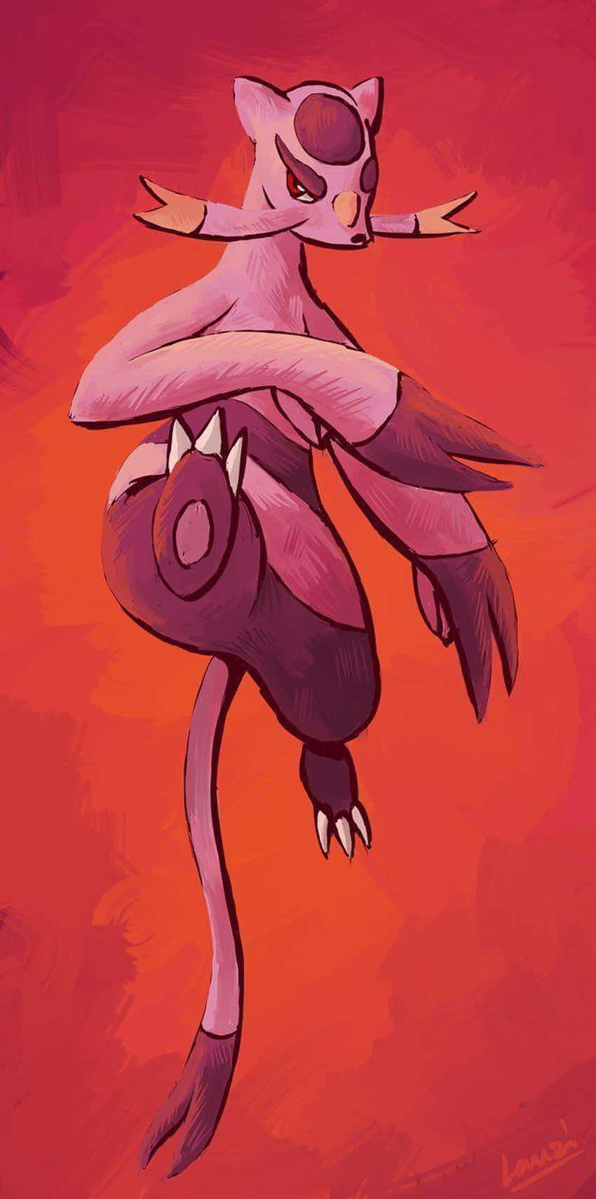 Mienshao Red Gradient Background