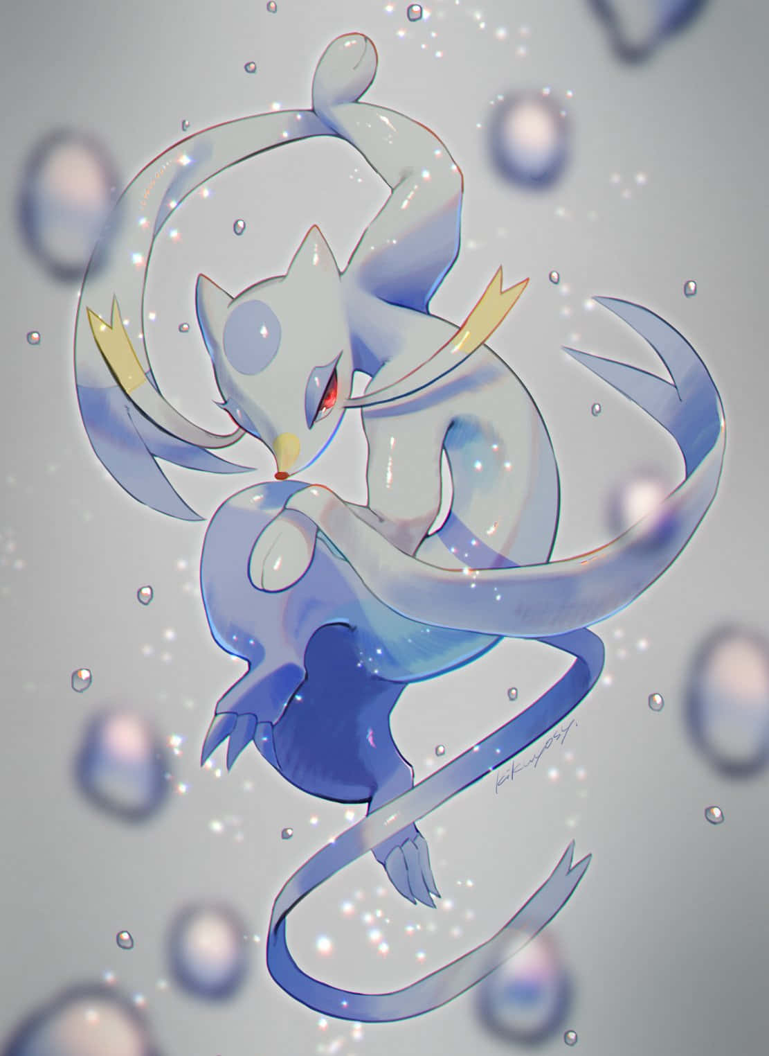 Mienshao Water Bubbles Background