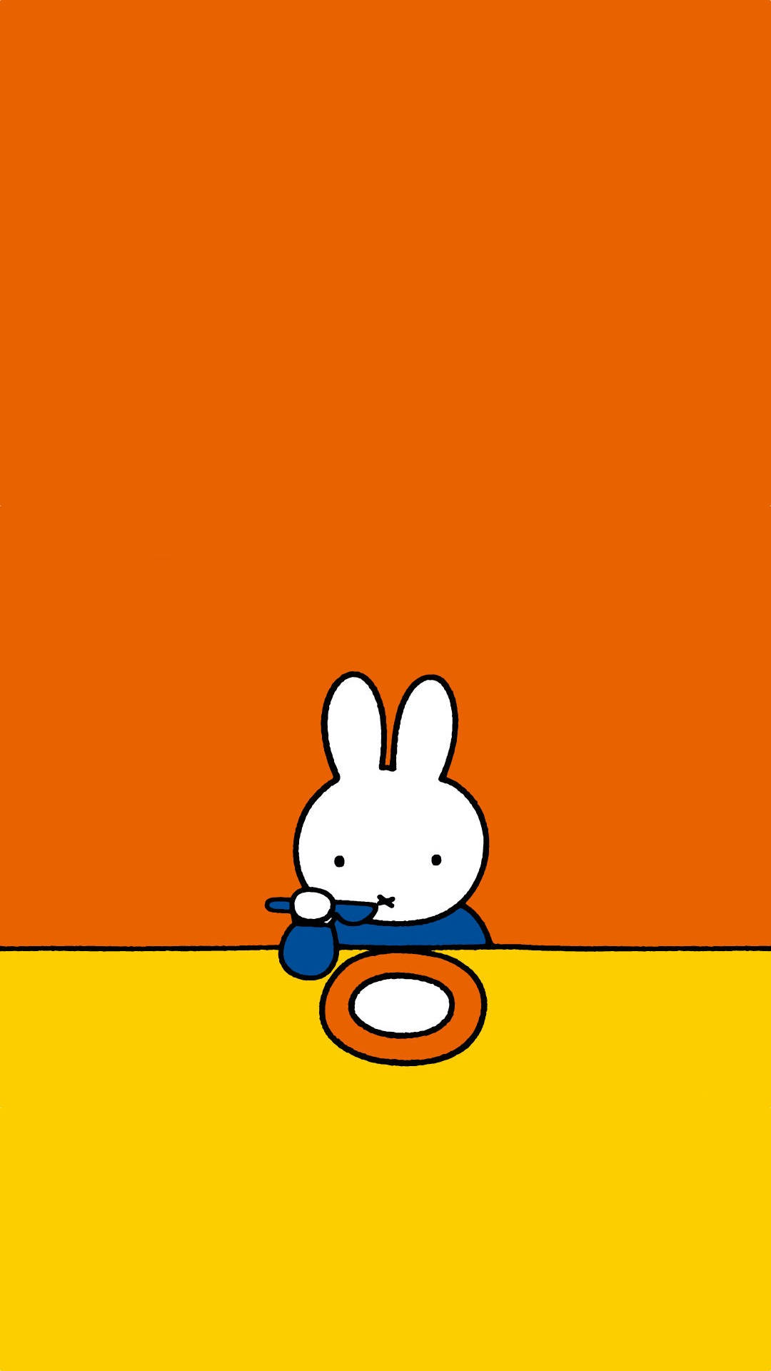Miffy The Rabbit Eating