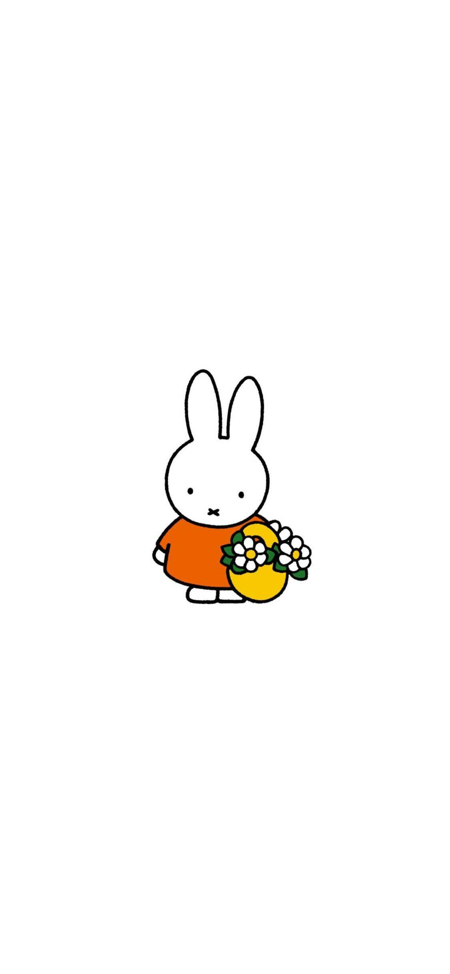 Miffy With Daisy Flowers