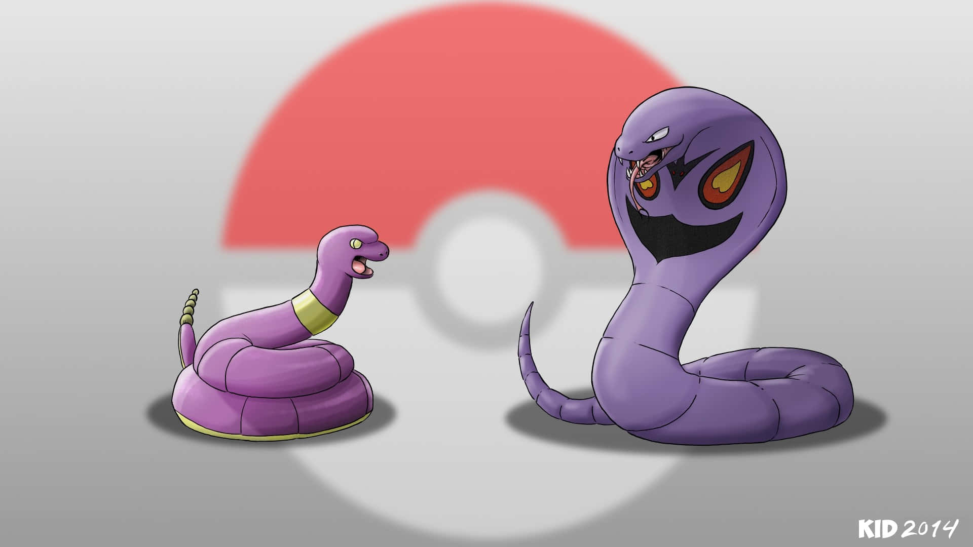 Mighty Arbok In Full Glory Background