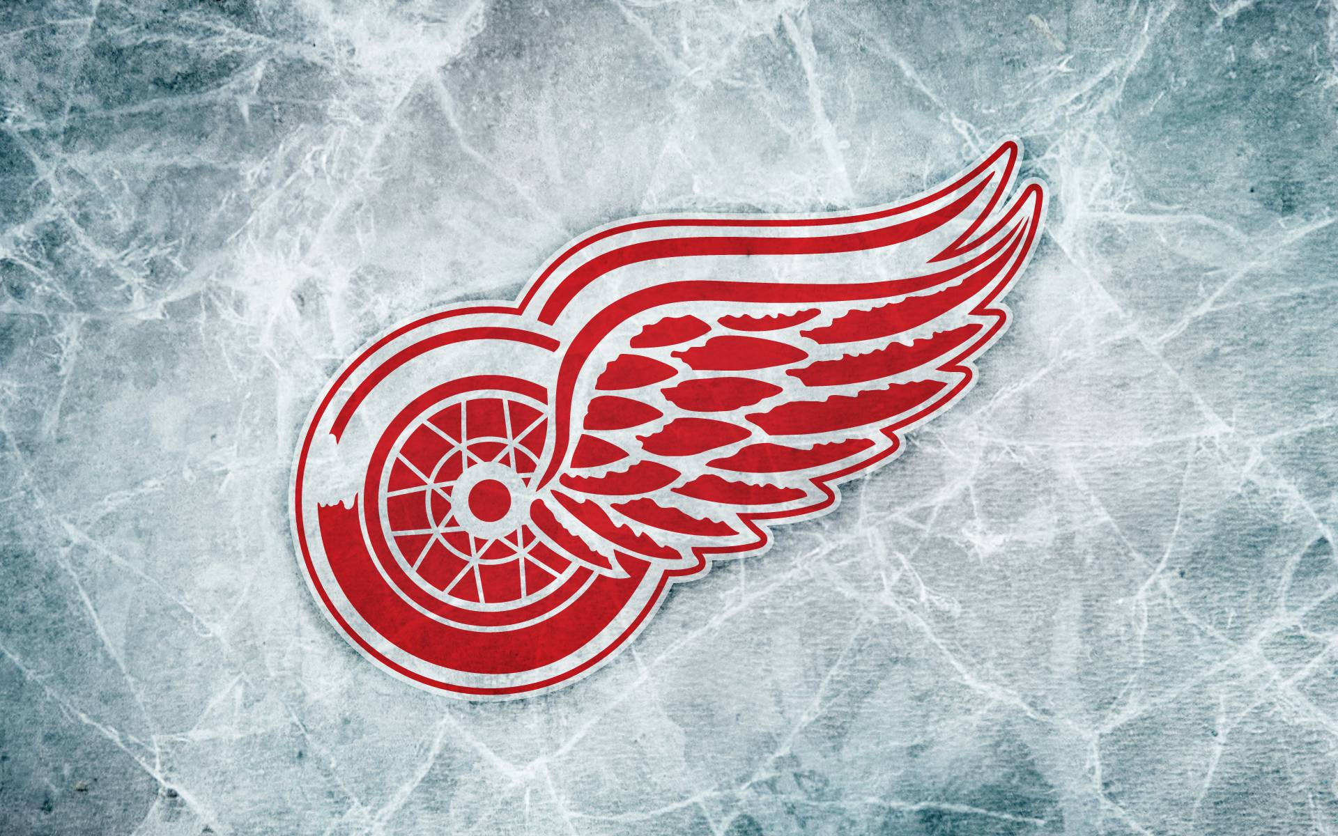 Mighty Detroit Red Wings In Action