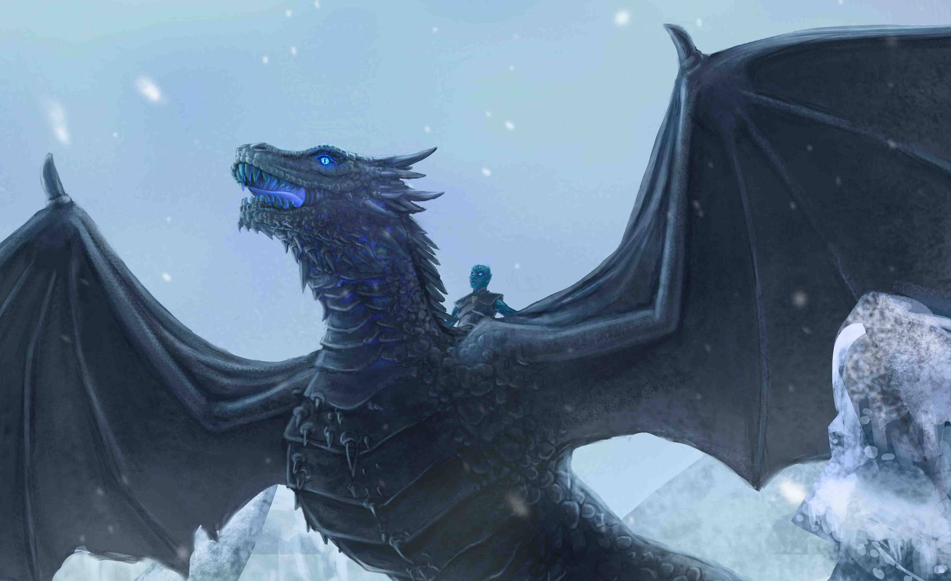 Mighty Ice Dragon