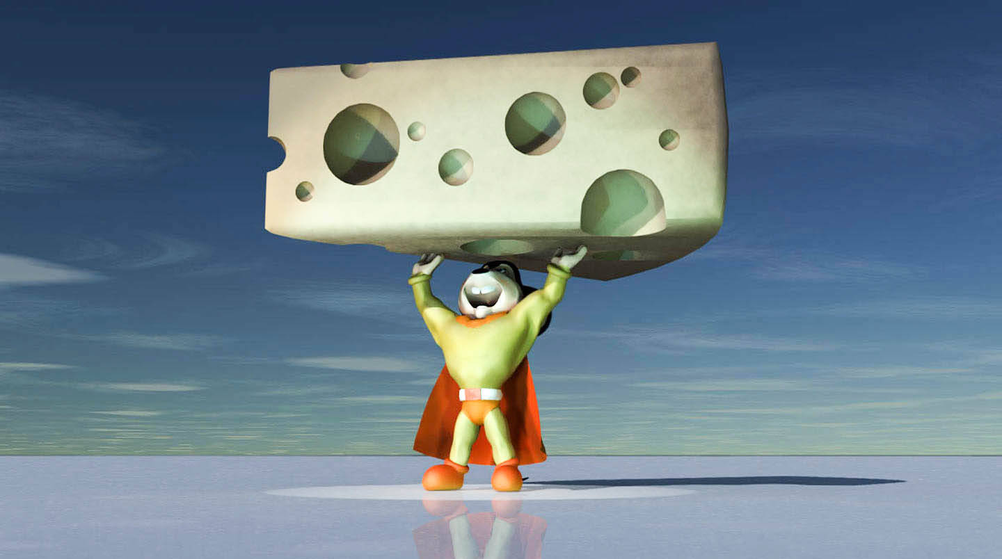 Mighty Mouse Cheese