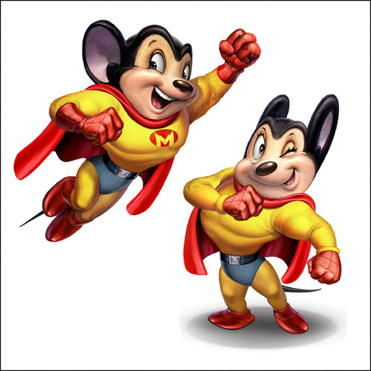 Mighty Mouse Portrait