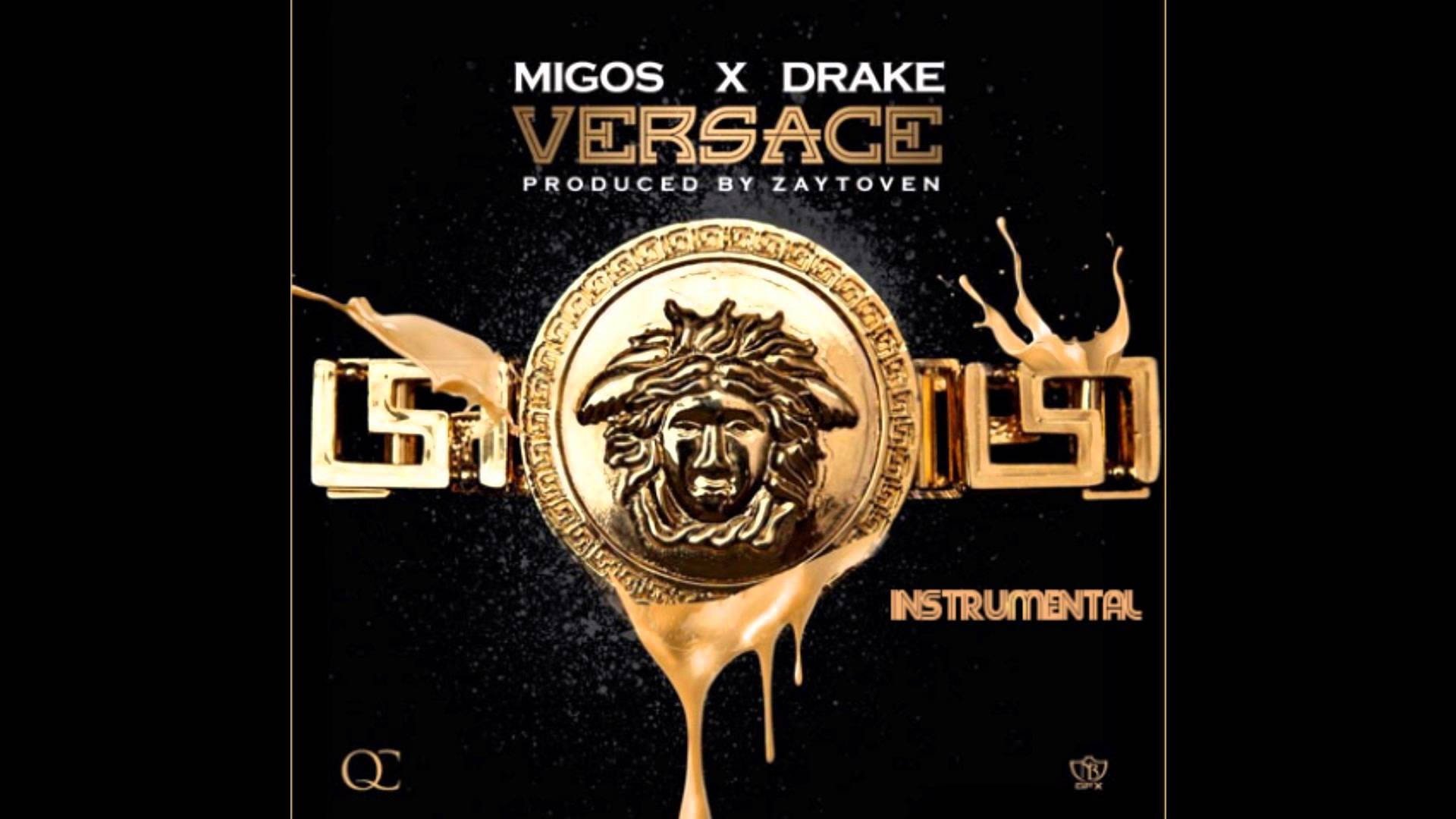 Migos X Drake Versace Logo Collab