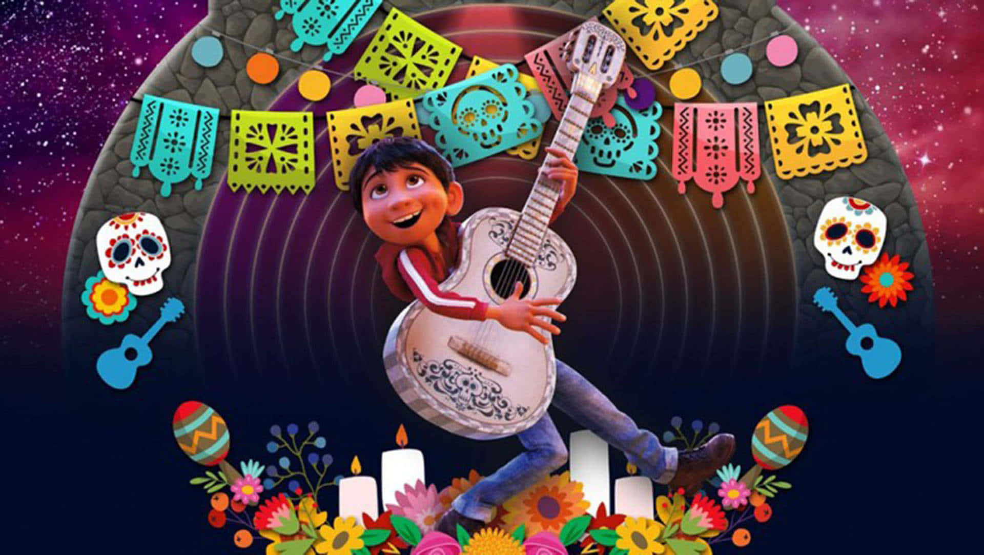 Miguel From Coco - Explore The Beauty Of Mexico's Culture Background