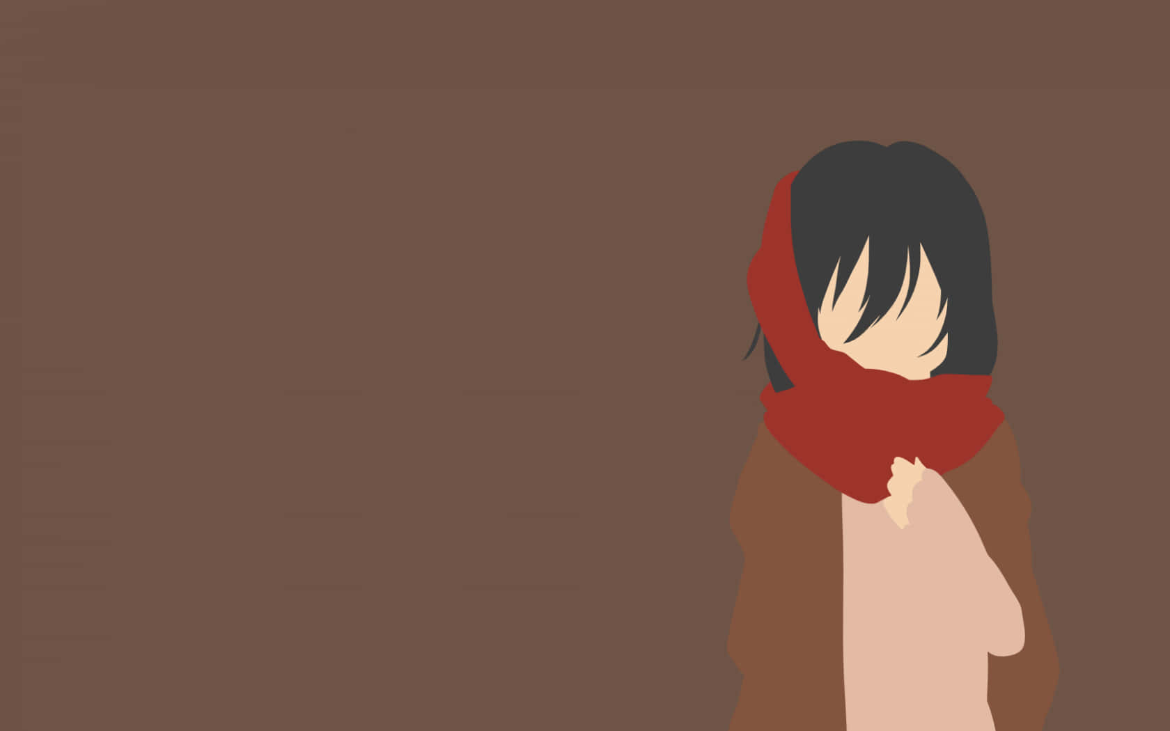 Mikasa Ackerman Minimal Anime