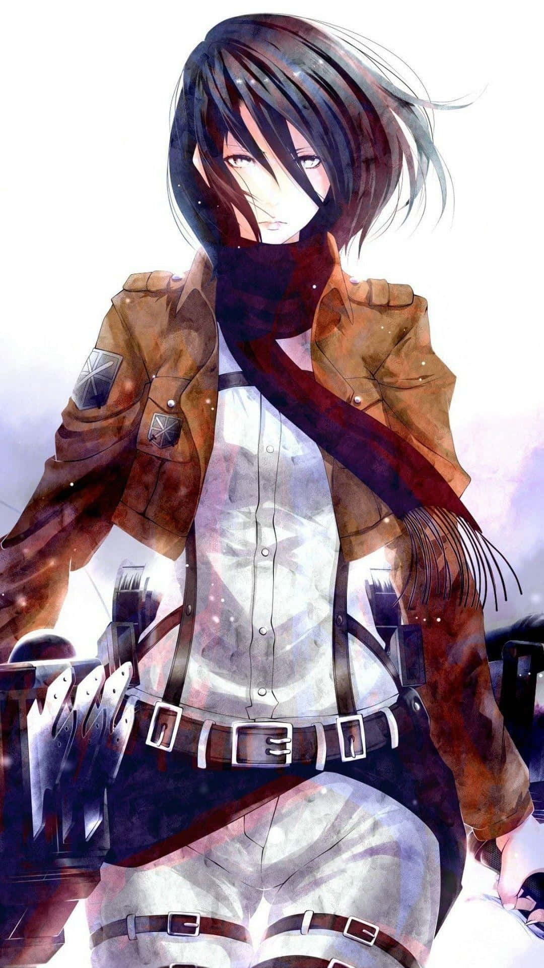 Mikasa Ackerman Scout Regalia Artwork