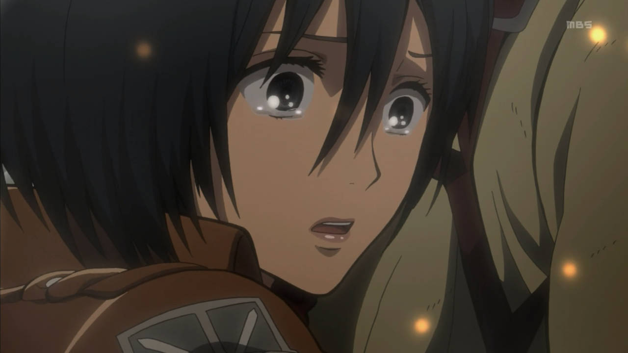 Mikasa Cute Shocked Expression