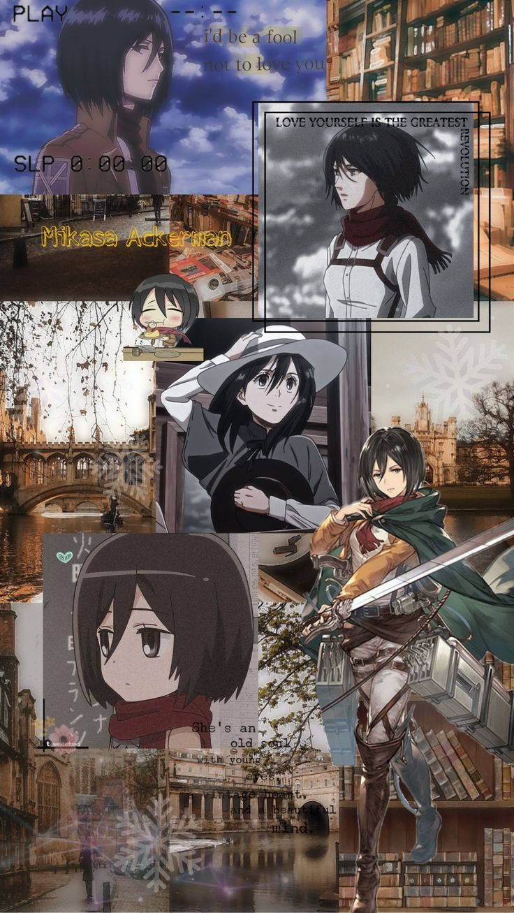 Mikasa Cute Six-photo Collage