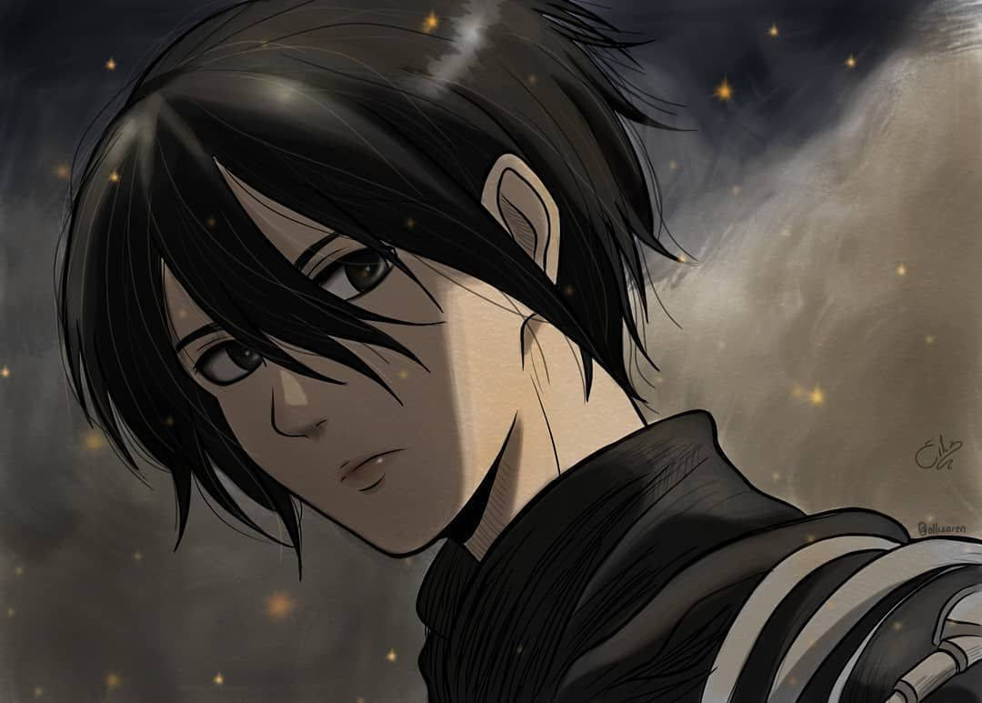 Mikasa Season 4 Man Background