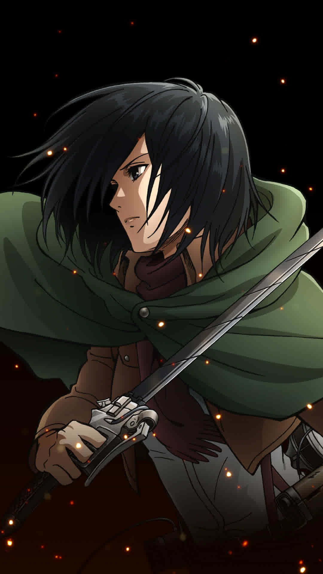 Mikasa Season4 Readyfor Battle Background