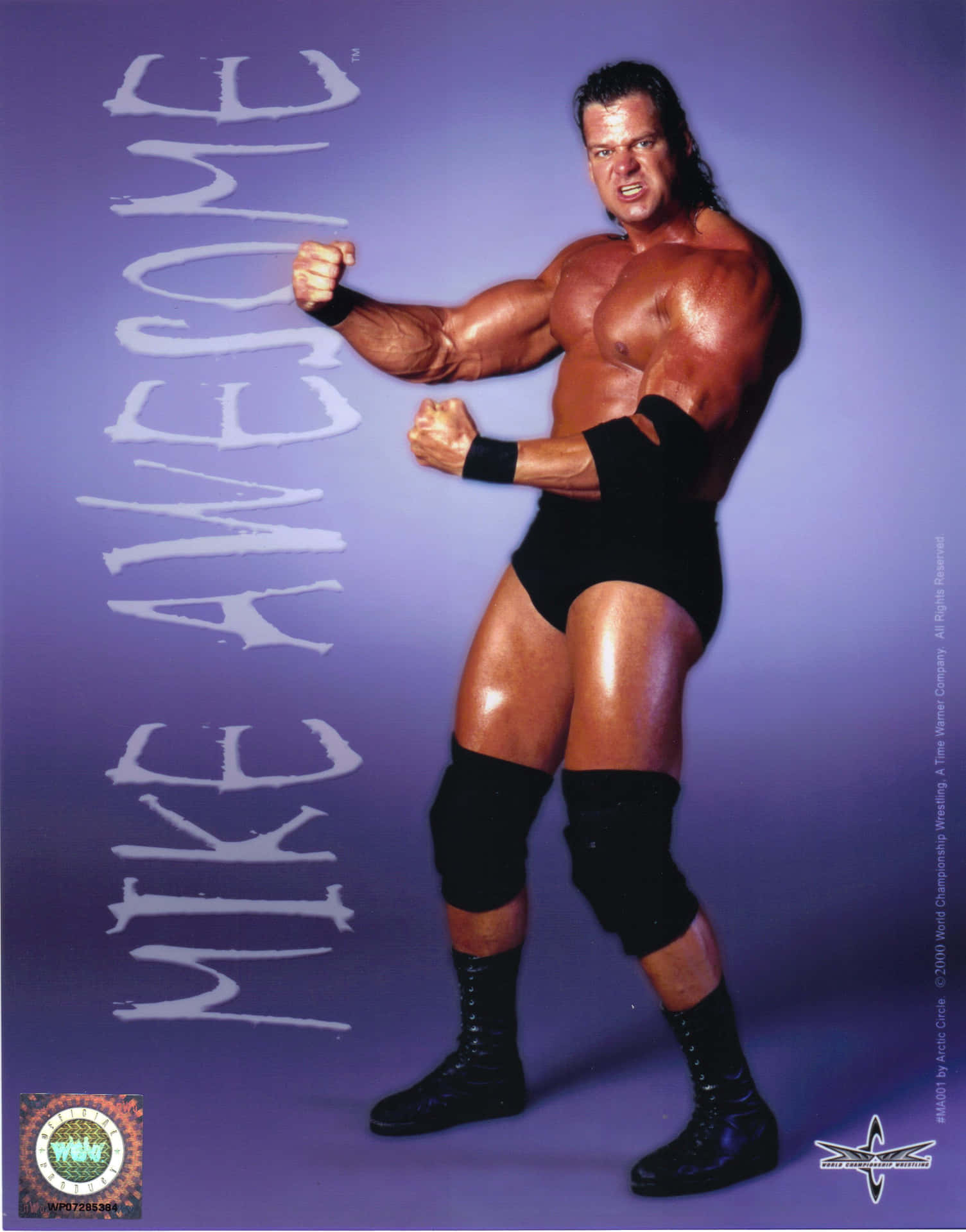 Mike Awesome The Gladiator Graphic Design Background