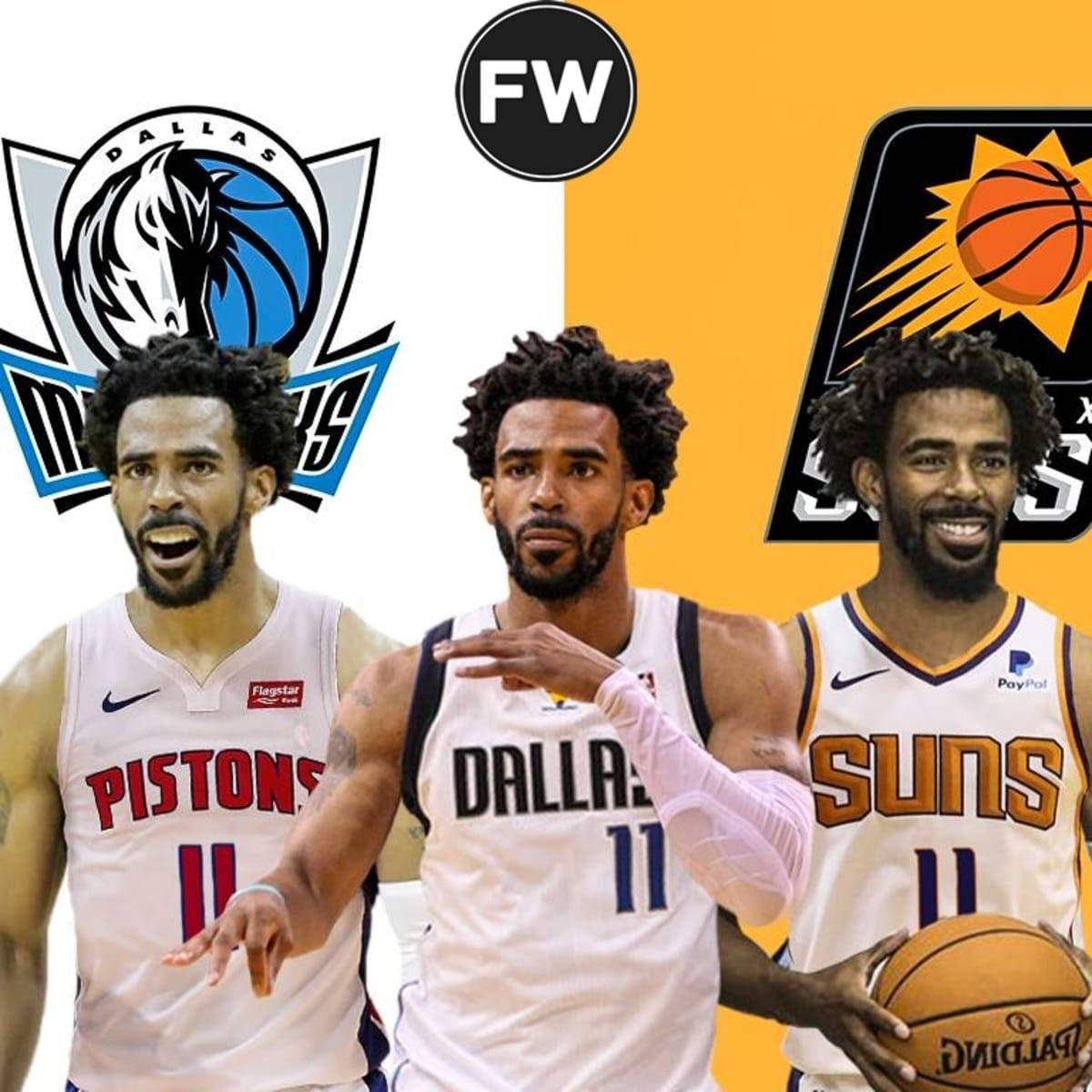 Mike Conley Every Teams Background