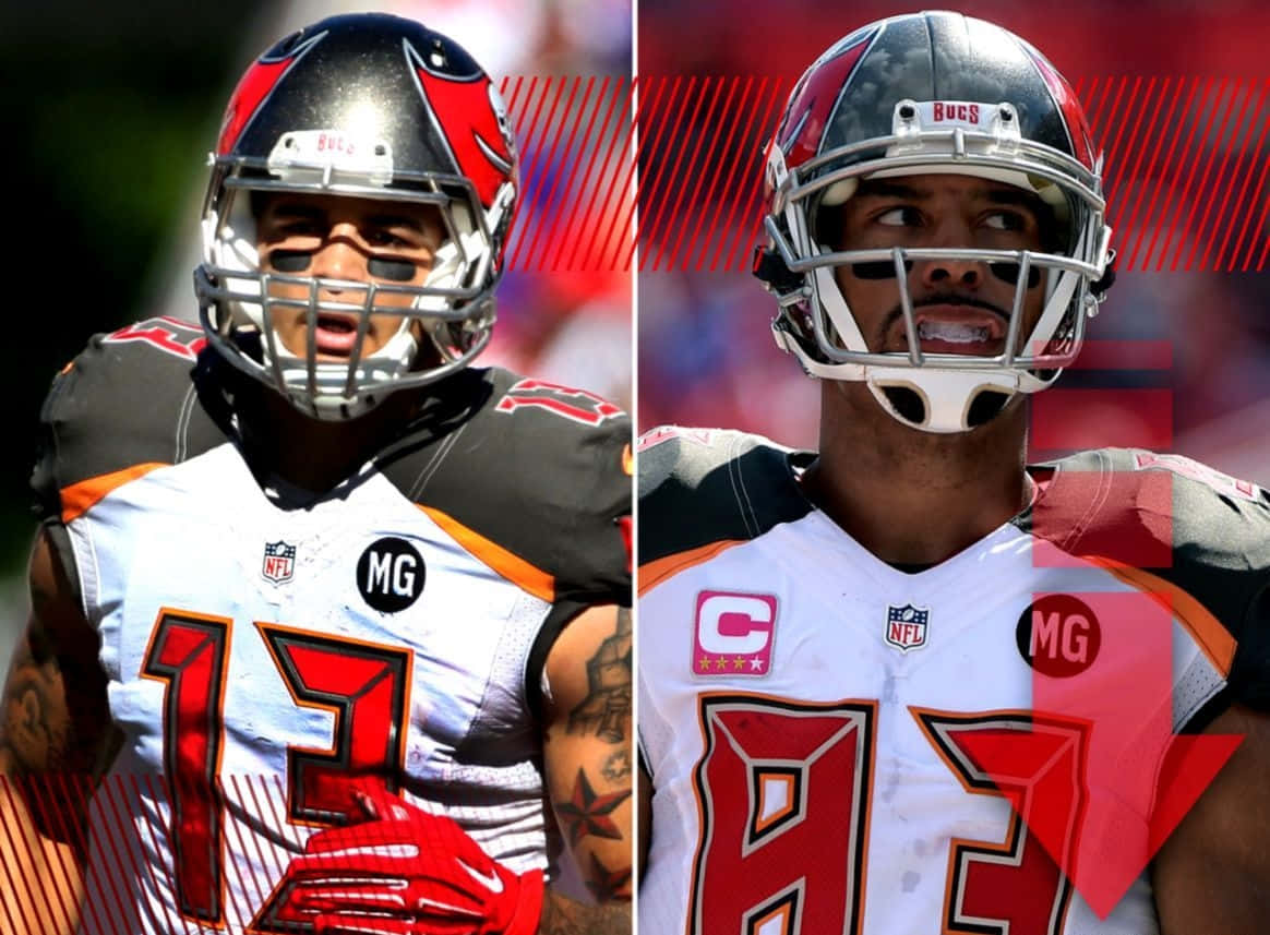 Mike Evans Of The Tampa Bay Buccaneers Background