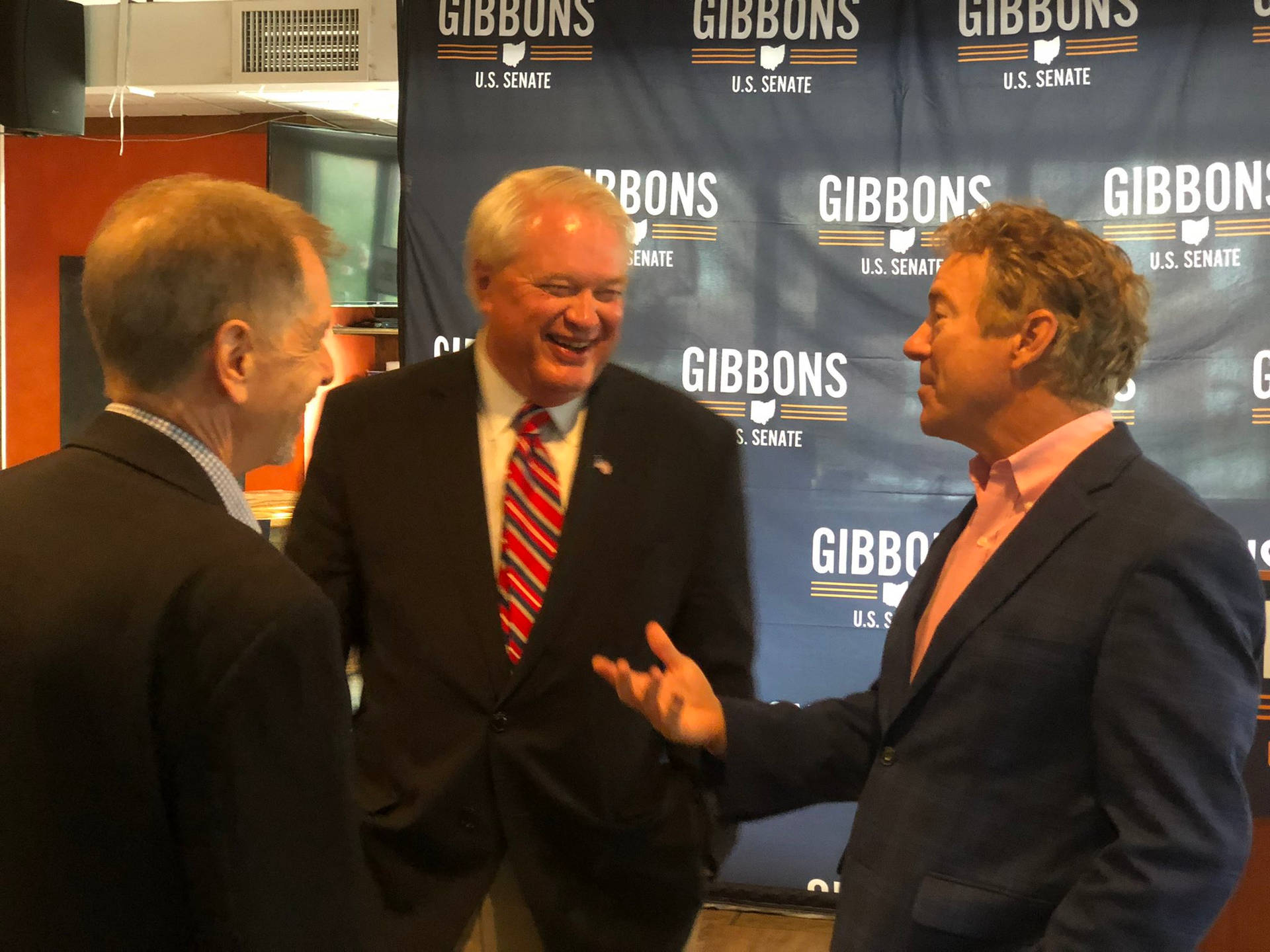 Mike Gibbons With Two Men