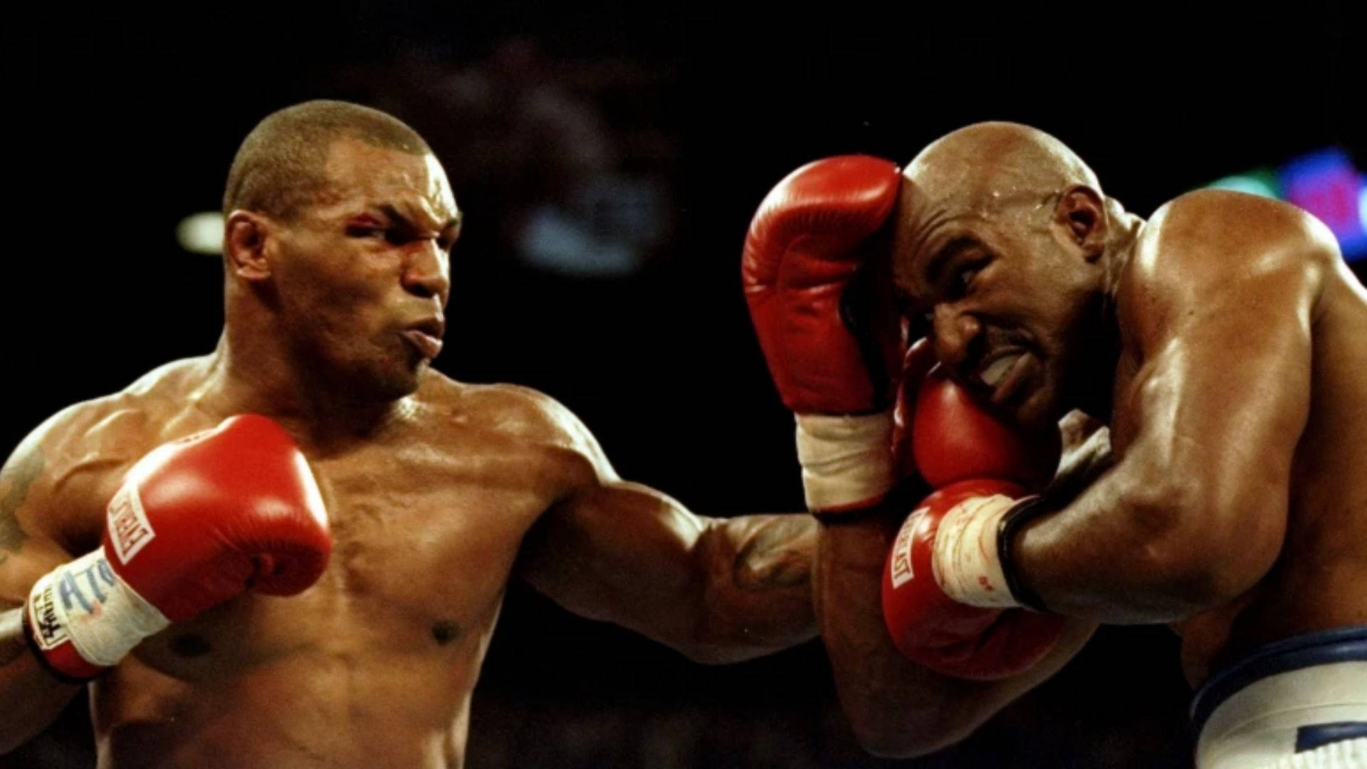 Mike Tyson And Evander Holyfield Background