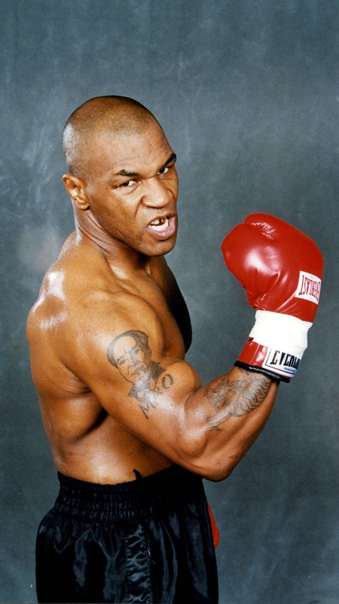 Mike Tyson Boxing Photoshoot Background