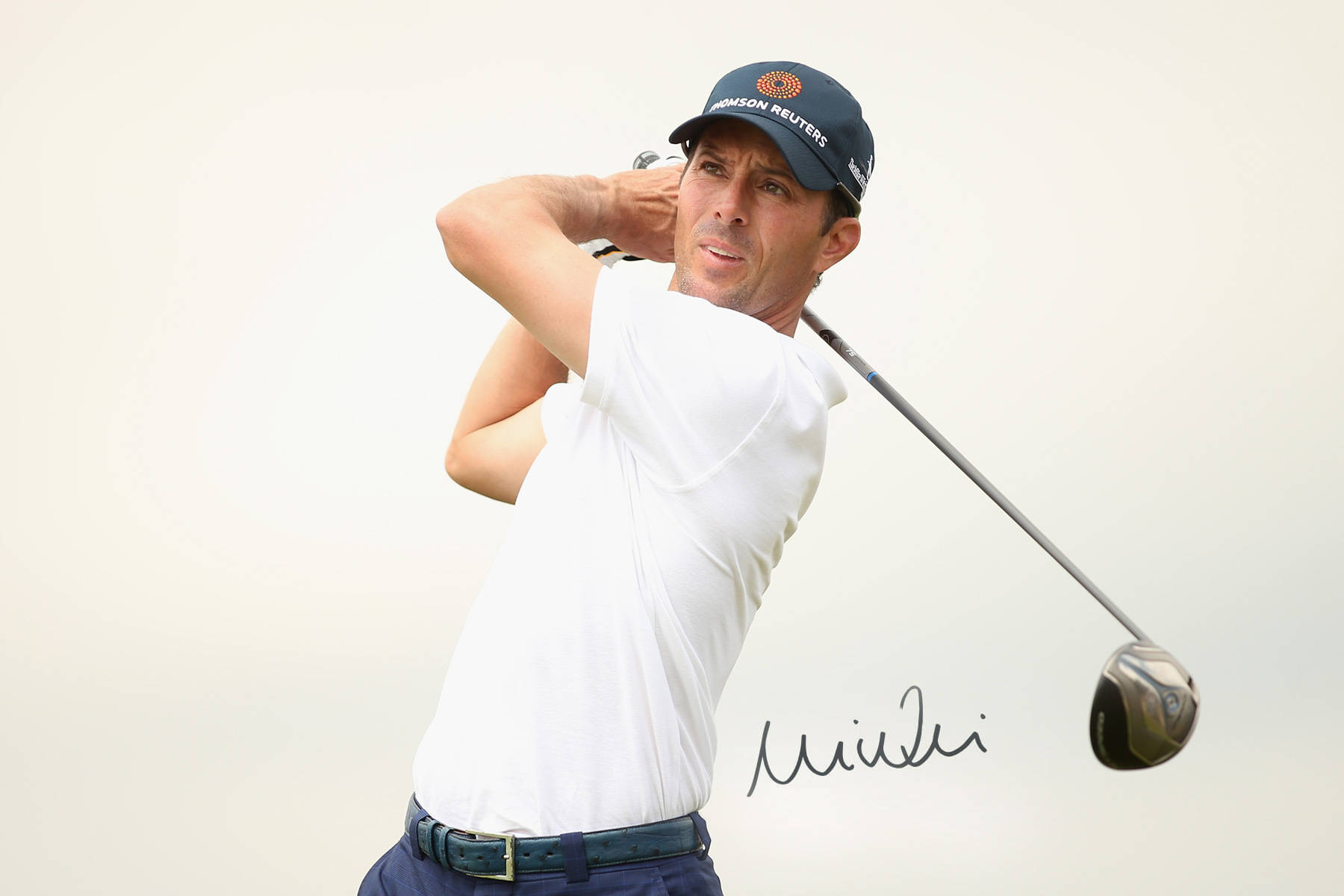 Mike Weir Autograph Poster Background