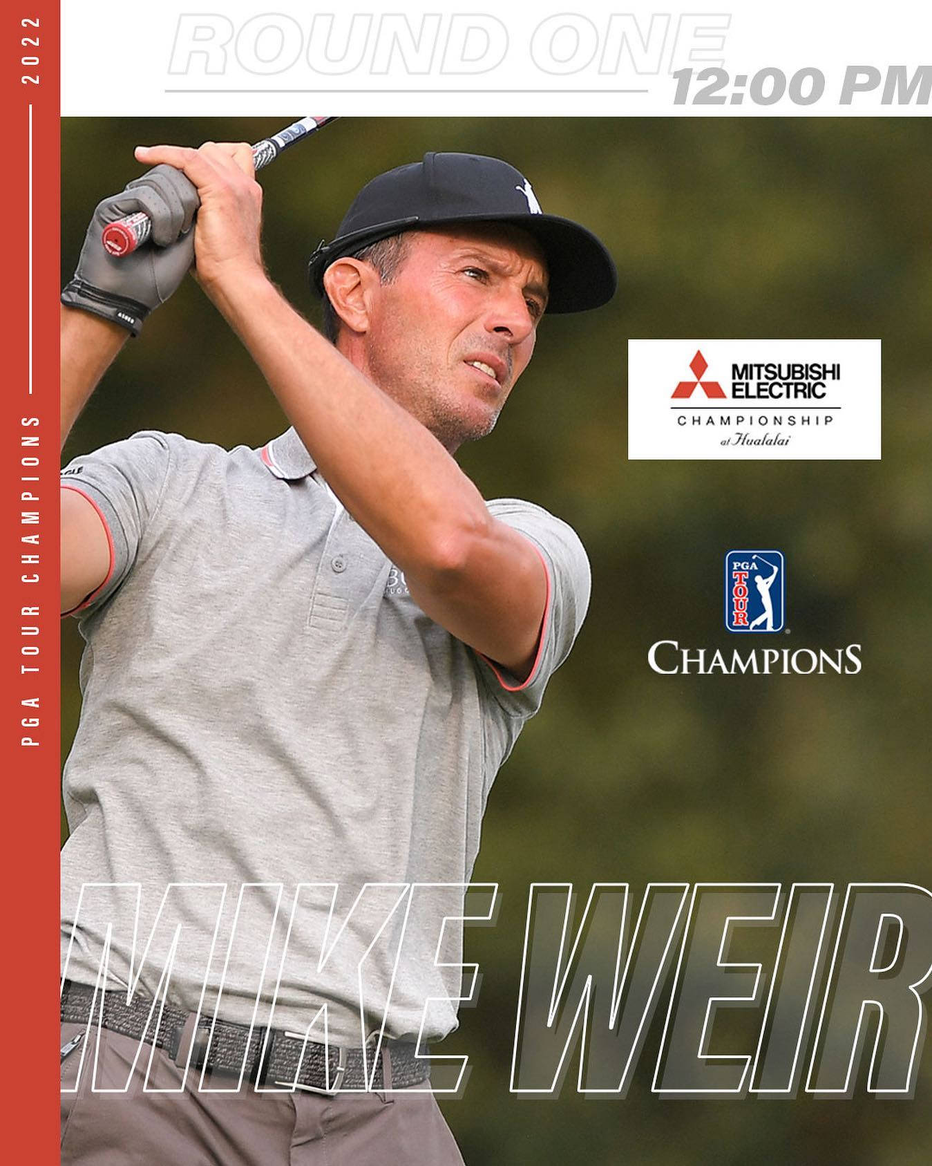 Mike Weir Golf Match Poster