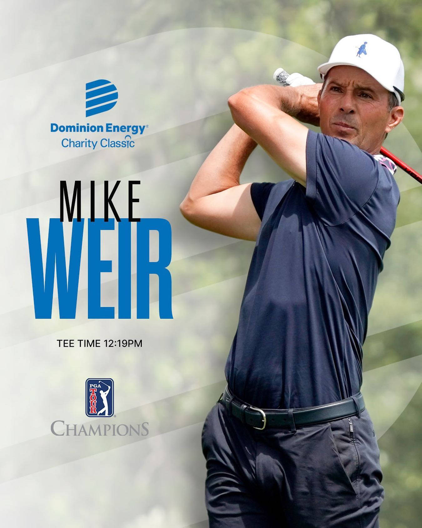 Mike Weir Golf Match Poster